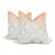 Beacon Hill Silk Lattice Pillows in Cream - A Pair For Sale