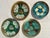 Mid 20th Century Mid 20th Century Gump's Signed Original Edwards Star Copper & Enamel Plates - 18 Piece Set For Sale - Image 5 of 12