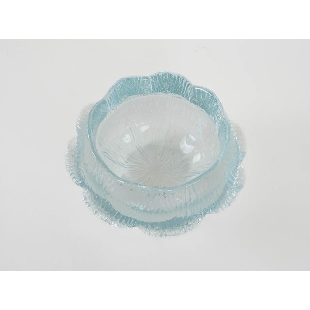 Danish Glass Bowl by Sidse Werner for Holmegaard, 1980s For Sale - Image 6 of 9