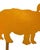 Vintage Hand-Painted Wooden Rhinoceros Lawn Sign / Folk Art Yard Stake For Sale In Seattle - Image 6 of 10
