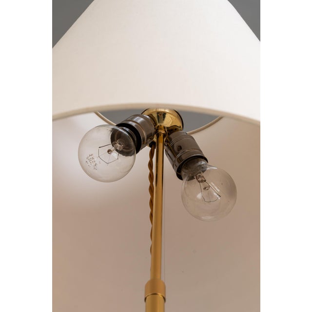 Floor Lamp with Fabric Shade from Rupert Nikoll, Vienna, 1950s For Sale - Image 14 of 18