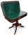 Antique American 19th C Regency Mahogany Flip Top Leather Game Table & Console For Sale - Image 13 of 18