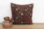 This 18-inch square pillow is a luminous masterpiece of Antique Phulkari craftsmanship, repurposed from a rare 19th-...