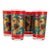 1960s Americana Gold Eagle Regimental Drum Highball Glasses 22k Vintage Set of 4 For Sale