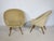 Wood Mid-Century Shell Lounge Chairs in the style of Jean Royère, 1950s, Set of 2 For Sale - Image 7 of 12