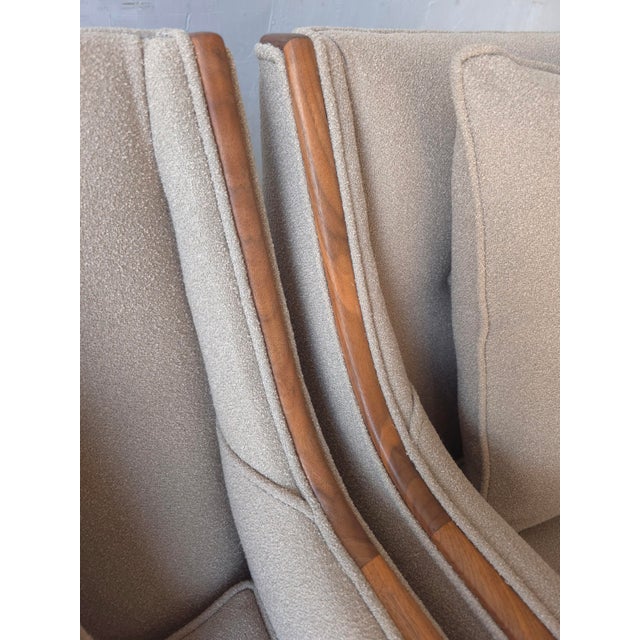 1950s Pair of Mid Century Lounge Chairs by Paul McCobb - Restored For Sale - Image 5 of 12