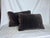 Two lovely brown throw pillows in velvet. Very soft and luxurious feeling, and versatile for a number of design styles and...