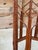 Vintage Coastal Bamboo Hexagonal Pedestal Plant Stand/Side Table For Sale In Naples, FL - Image 6 of 12