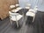 Restoration Hardware Arno Fabric Dining Chairs Complete Set of 6 | 4 Side Chairs & 2 Armchairs For Sale - Image 16 of 18
