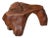 Sculptural Organic Modern Solid Wood Side Table For Sale