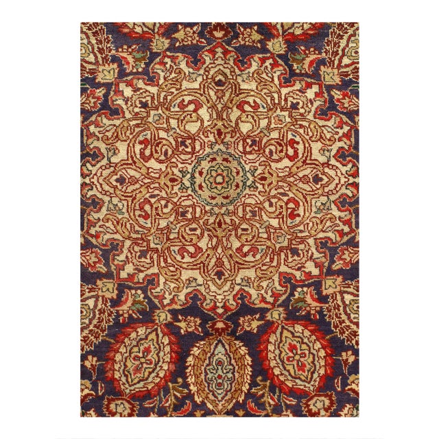 Traditional Pasargad DC Ardabil Design Antique Rug For Sale - Image 3 of 5