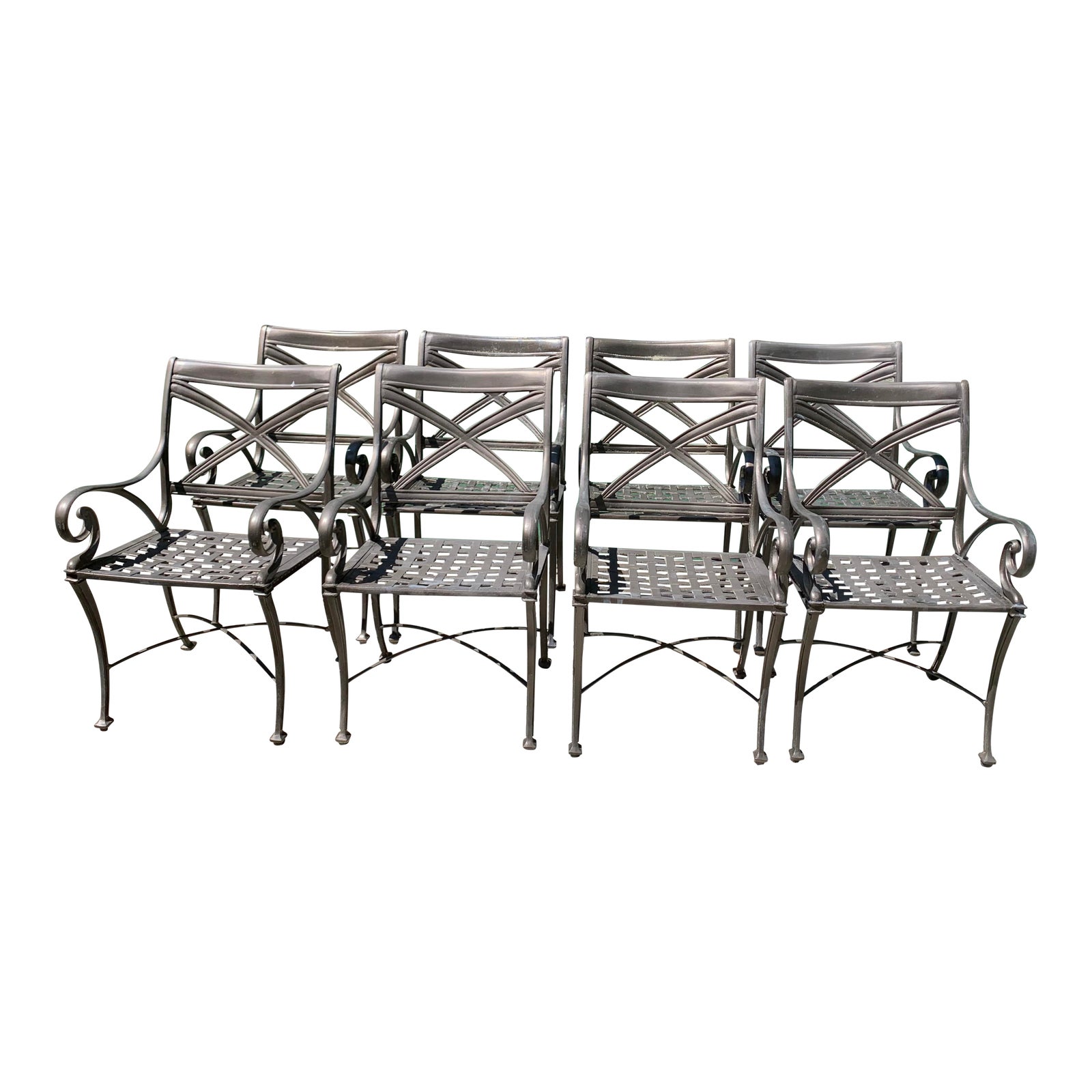 Woodard Landgrave Cast Classics Landgrave Patio Porch Outdoor Dining