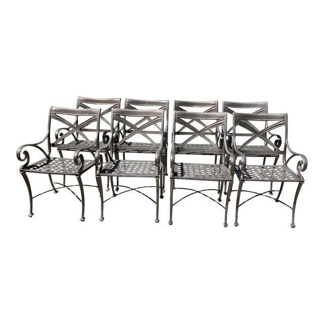 Woodard Landgrave Cast Classics Landgrave Patio Porch Outdoor Dining