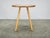 A charming Mid-Century Modern rattan and beech side table designed by Jan Kalous in Czechoslovakia during the 1970s. The...