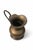 Farmhouse Vintage Brass Pitcher With Curved Handle and Warm Aged Patina For Sale - Image 3 of 8