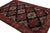 From our new collection of overdyed rugs, a vintage 6x8 Persian rug originating circa 1970-1980. Hand knotted in wool on...