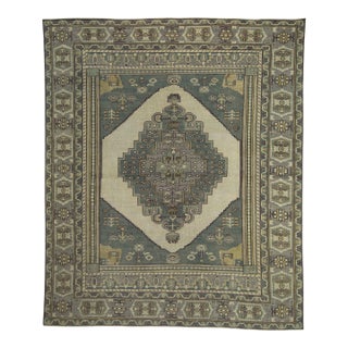 Turkish Oushak Rug 12'2" x 14'5" #18681 For Sale