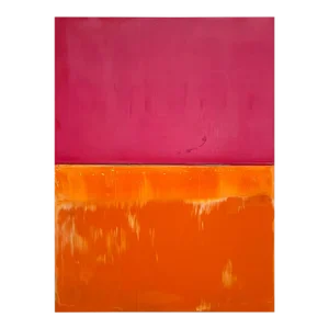 Contemporary Abstract Oil on Canvas/Wood Painting "#1691" by Arvid Boecker