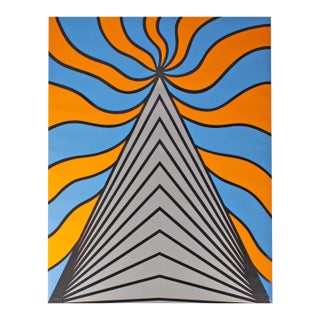 1967 Serigraph Print by Nicholas Krushenick For Sale