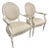 Ethan Allen French Louis XVI Style Armchairs, Pair For Sale
