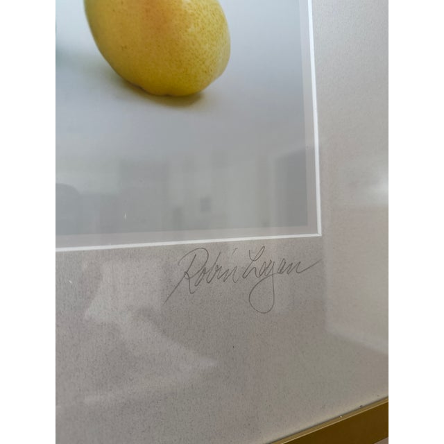 Vintage Robin Logan Framed and Signed Colorful Glass Bottles Still Life Lithograph For Sale In Philadelphia - Image 6 of 8