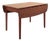 Mid-Century Drop-Leaf Table Dining Table in Rosewood Laminate For Sale