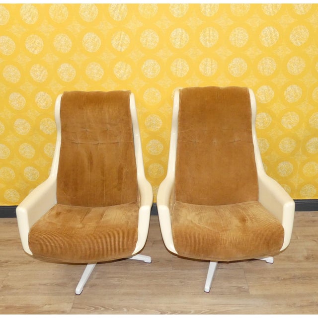 Mid-Century Modern Vintage Galaxy Chair by Alf Svensson and Yngvar Sandström for DUX, 1970s For Sale - Image 3 of 16