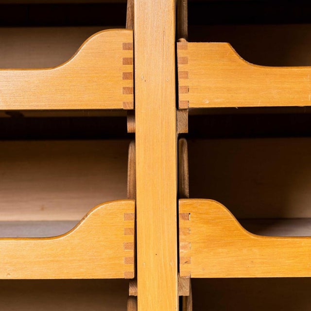 Fronted Original Haberdashery Storage Unit, 1950s For Sale - Image 4 of 10