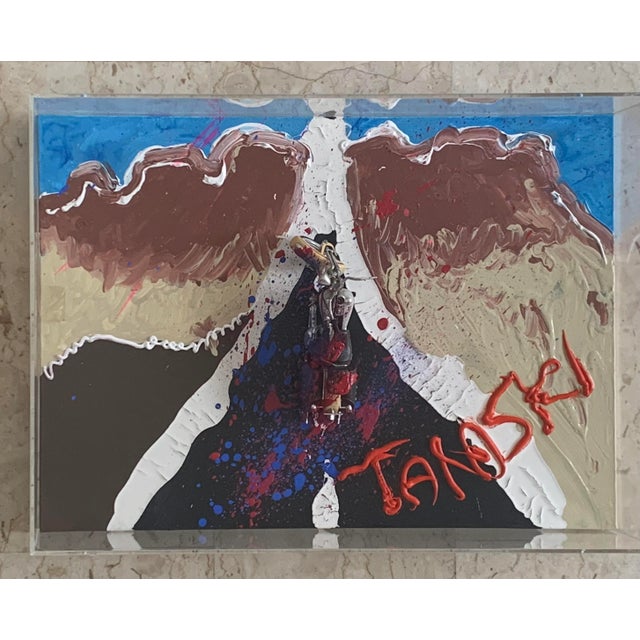 Taraski, HD, Acrylic on Canvas with Applications, 2014 For Sale - Image 7 of 10