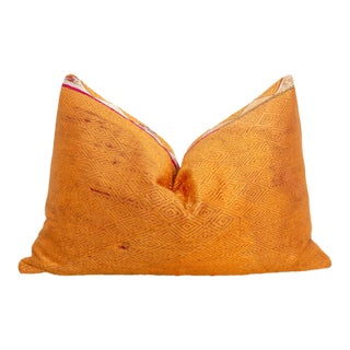 Honey Mirage, Heirloom Bagh Phulkari Pillow For Sale