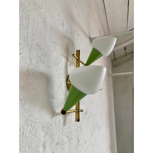 Italian Wall Lamps, 1950s, Set of 2 For Sale - Image 9 of 15