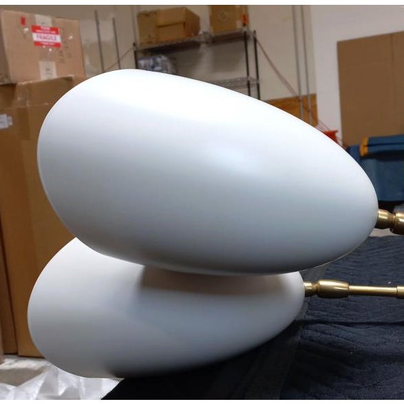 Mid-Century Modern Sommerard Medium Triple-Arm Chandelier For Sale - Image 3 of 11