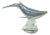 Vinci by Dynasty Glass Modern Humpback Whale Sculpture For Sale