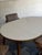 Outdoor Rattan Dining Set With Extension Round Table and 4 Swivel Chairs Mid-Century Modern 1970s For Sale - Image 10 of 12