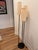 Excellent example of modernist design with its original silk shades, this Raymor lamp was designed by David Wurster circa...