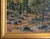 Mid-Century Impressionist Oil Painting of Forest Scene Landscape, Signed Illegibly For Sale In New York - Image 6 of 15