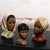 Mid-Century Modern Mid-20th Century Marwal Industries Plaster & Resin Statuary Busts Family of 3 Father Mother & Son For Sale - Image 3 of 12