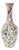 Jardin Colore' Tall Necked Vase For Sale