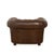 Chesterfield Chair in Brown Leather For Sale - Image 12 of 14