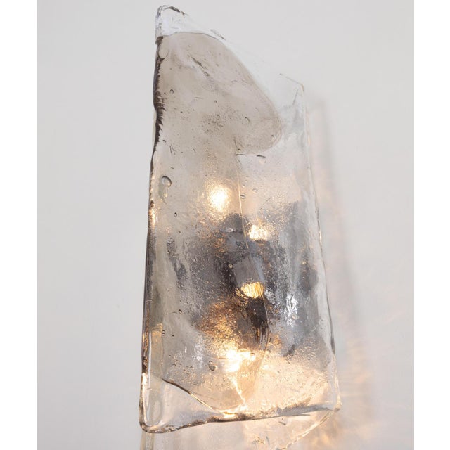 Large Murano Glass Sconce from Kalmar, Austria, 1970s For Sale - Image 12 of 14