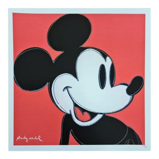After Andy Warhol, Mickey Mouse, 1980s, Lithograph For Sale