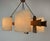 Scandinavian Teak and Acrylic Granite Hanging Lamp, 1960s For Sale - Image 11 of 15