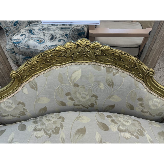 Early 20th Century Period French Art Deco Loveseat For Sale - Image 9 of 11