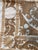 1960s Neutral Tan Cotton Suzani Square Medallion Wall Decor For Sale - Image 5 of 10