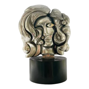 Miguel Ortiz Berrocal 1969 Portrait De Michèle Puzzle Sculpture