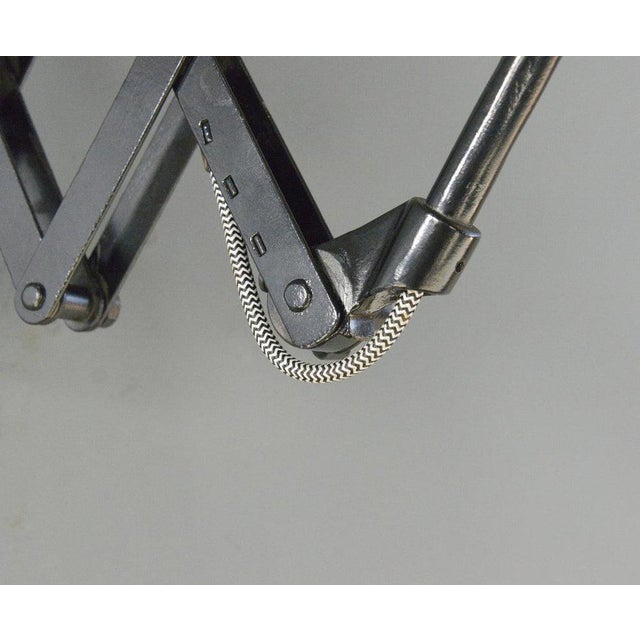 Midgard Scissor Lamp by Curt Fischer, 1930s For Sale - Image 4 of 9