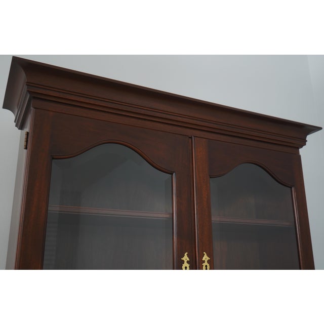 Henkel Harris Model 6003 Mahogany John Hancock Secretary Desk For Sale - Image 9 of 17