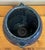 Vintage Indigo Blue Pottery Cachepot Vessel For Sale - Image 11 of 11