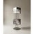 Rubik Module 1 Vertical Structure in Stainless Steel by Metalmorphosis Studio Dimensions: D 35 x W 35 x H 135 cm....