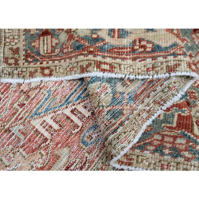 Textile Turkish Vintage Rug 6'10" x 9'8" #16870 For Sale - Image 7 of 8